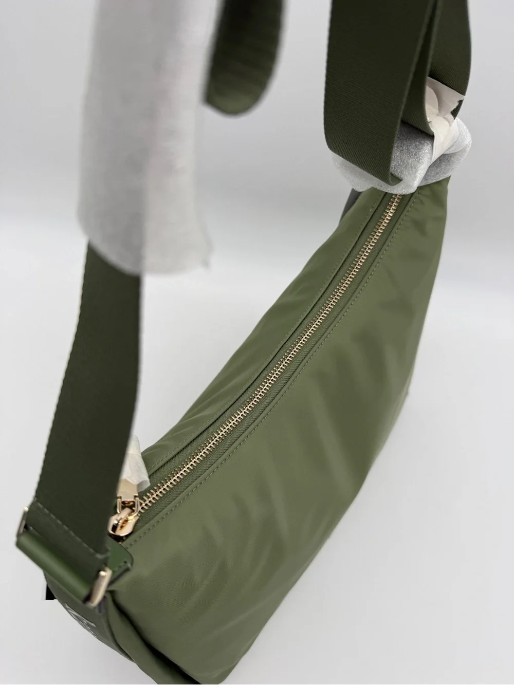 Kate Spade Carter Nylon Large Convertible Crossbody Cedar Stand Green
